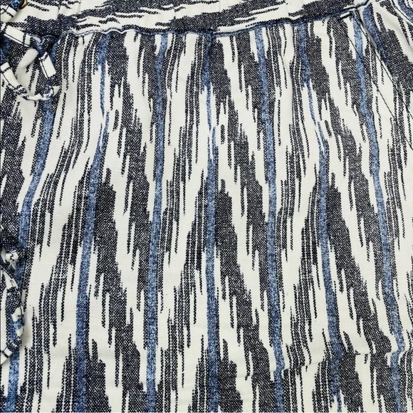 J. Crew Factory Printed Linen Pull-On Shorts Geometric Shorts Style F1426 Sz XXL - Picture 2 of 5